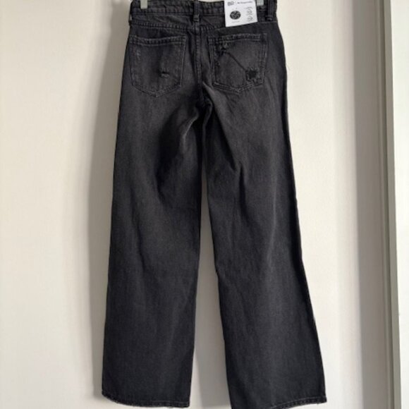 NWT Y2K BP Destroyed Low Rise Wide Leg Jeans size 24 & 28 - Picture 2 of 7